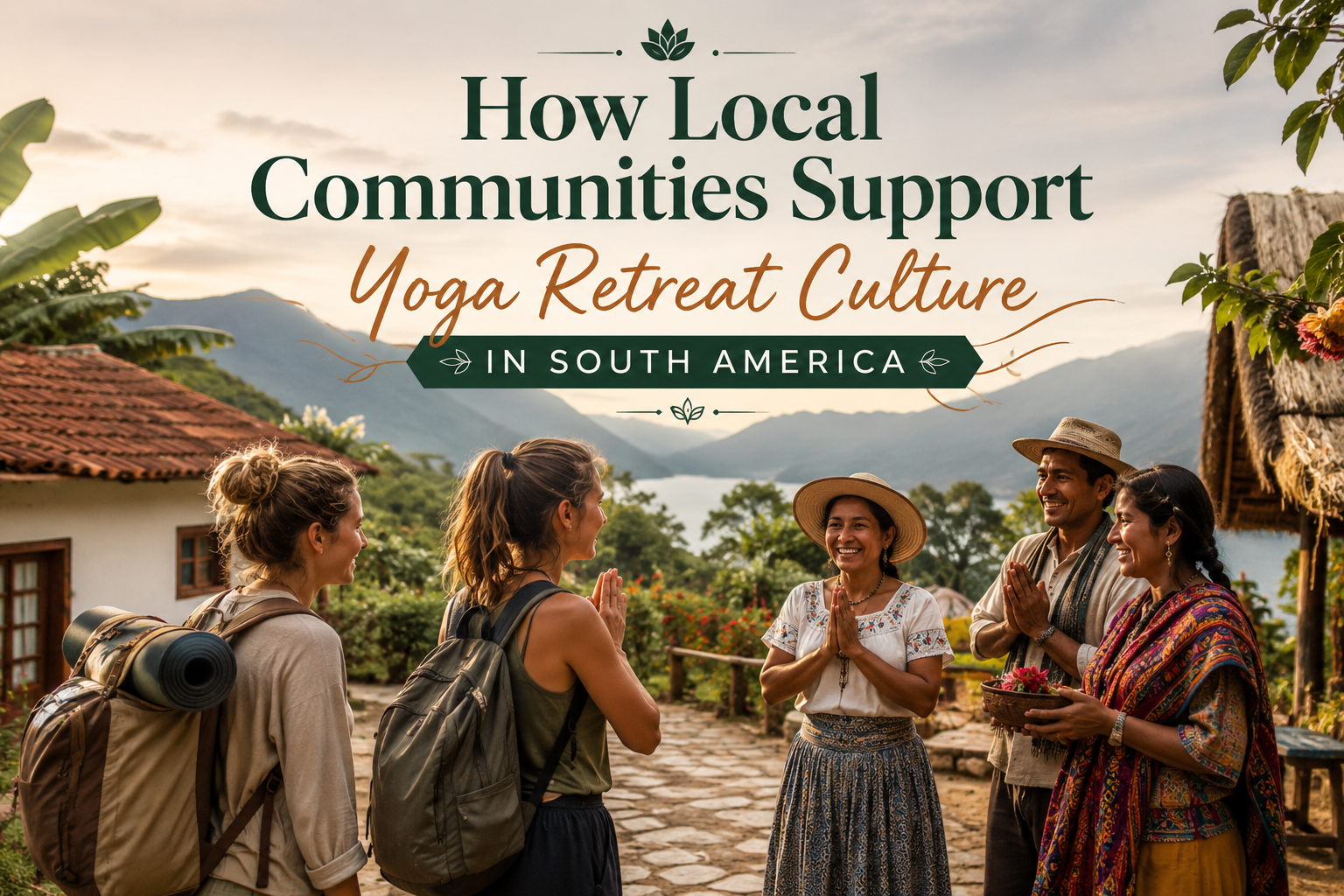 How Local Communities Support Yoga Retreat Culture in South America